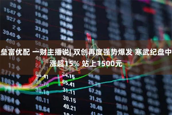 垒富优配 一财主播说| 双创再度强势爆发 寒武纪盘中涨超15% 站上1500元