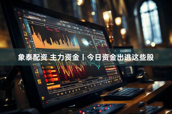 象泰配资 主力资金丨今日资金出逃这些股