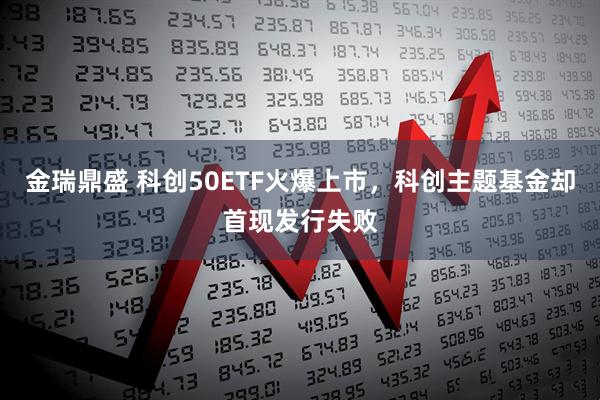 金瑞鼎盛 科创50ETF火爆上市，科创主题基金却首现发行失败