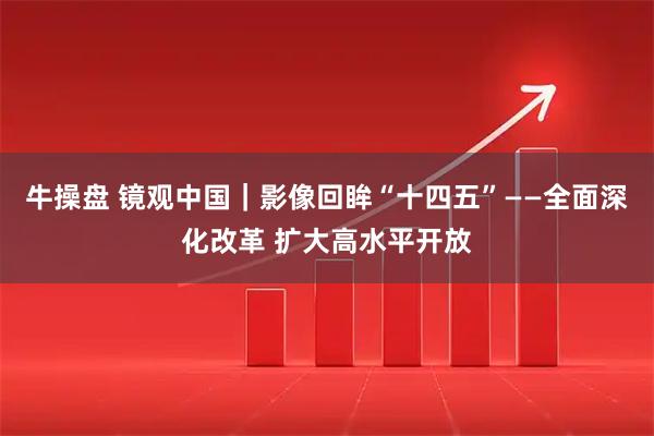 牛操盘 镜观中国｜影像回眸“十四五”——全面深化改革 扩大高水平开放