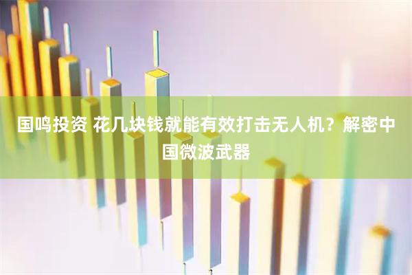 国鸣投资 花几块钱就能有效打击无人机？解密中国微波武器