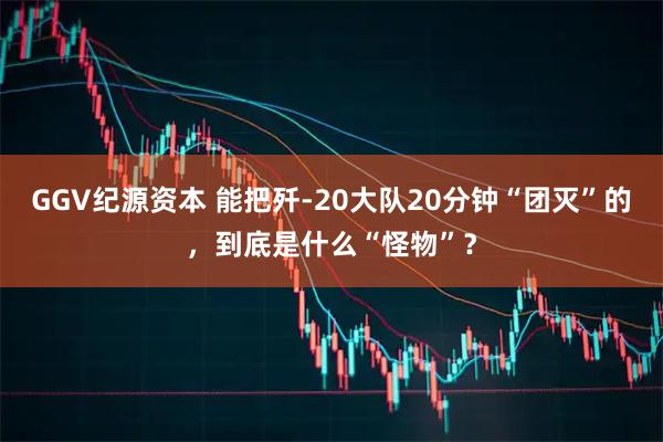 GGV纪源资本 能把歼-20大队20分钟“团灭”的，到底是什么“怪物”？